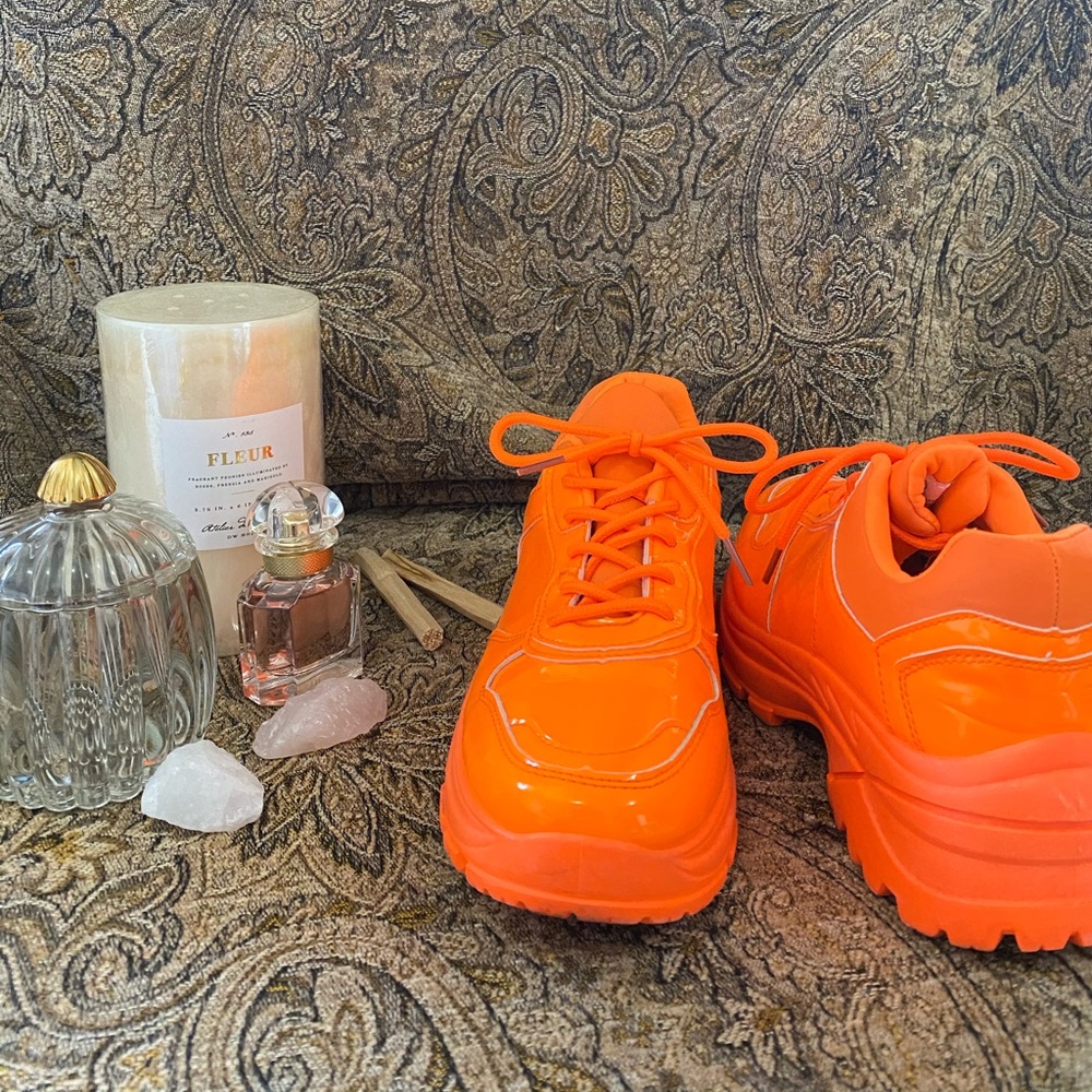 Neon shoes